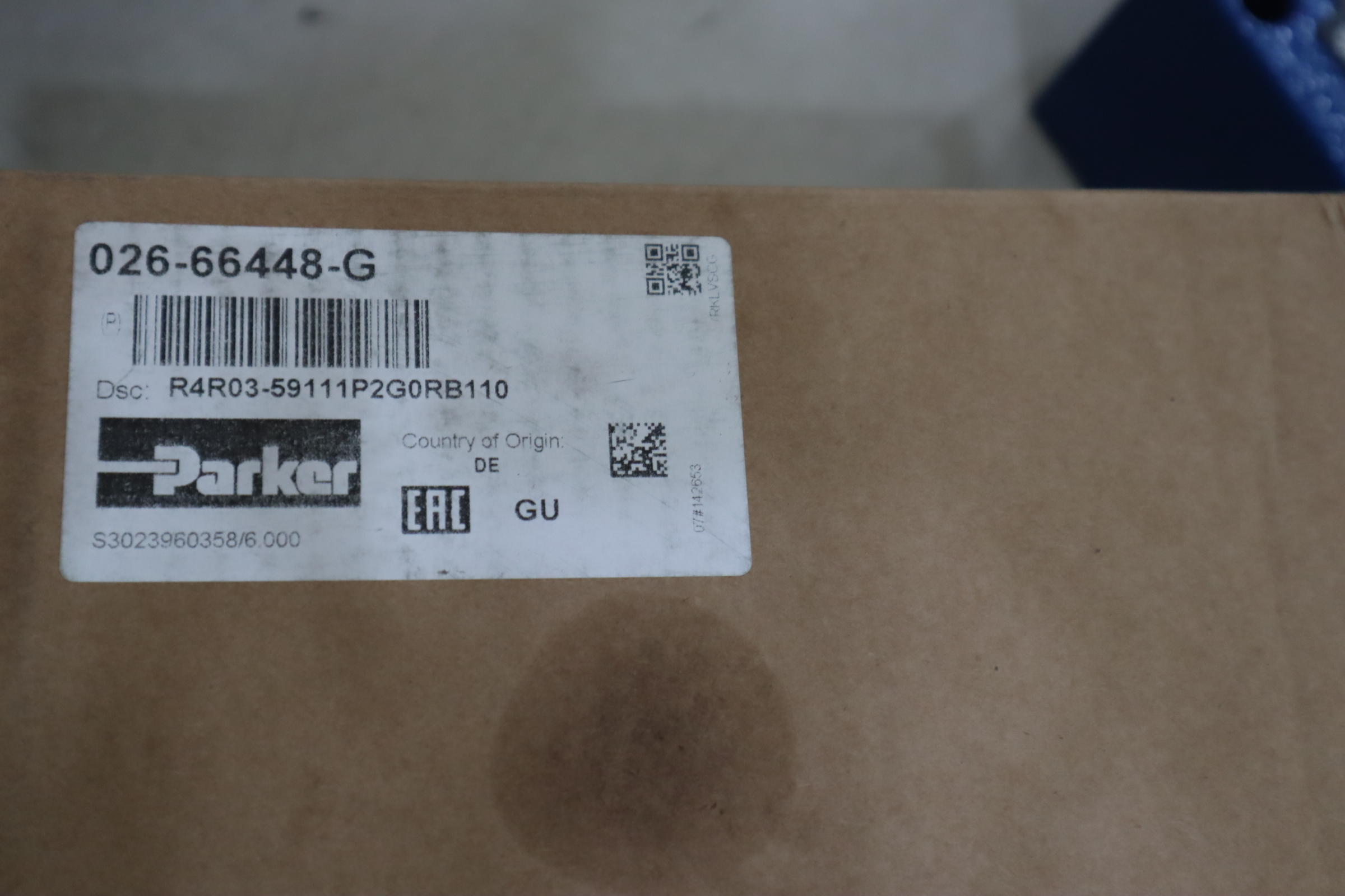 026-66448-G R4R03-59111P2G0RB110 派克PARKER丹尼逊DENISON