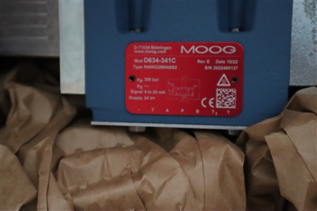 D634-341C R40KO2M0NSS2 美国穆格MOOG伺服阀
