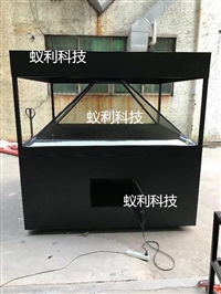 甘肃360度沙盘展示柜全息玻璃与AR技术结合