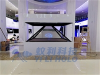 甘肃3d全息实景成像柜全息玻璃成像方案