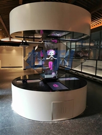 广西360度全息展示柜360度全息玻璃展示
