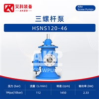 HSNS120-46三螺杆泵立磨减速机滑油泵