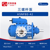 HSNF80-42三螺杆泵汽轮机油输送泵透平油泵