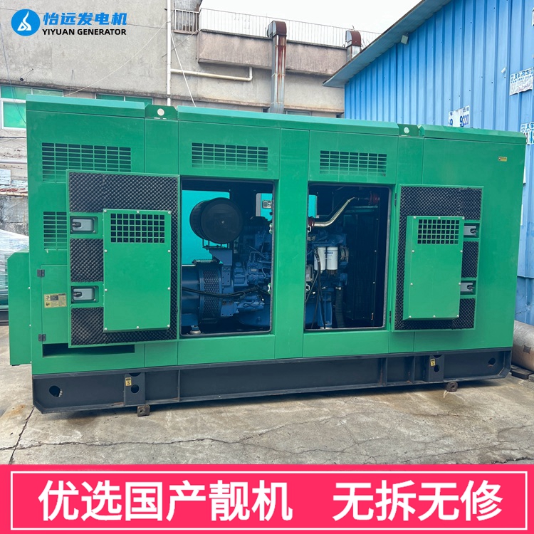 常用350千瓦备用400千瓦静音型玉柴柴油发电机组二手转让 低噪音