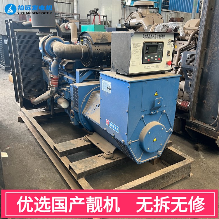 280千瓦柴油发电机组二手转让 21年生产玉柴YC6MK420L-D20发动机