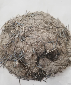 超高钢纤维耐磨浇注料