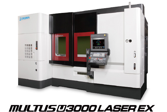OKUMA大隈LASER EX series复合加工中心超越切削加工磨削加工范畴