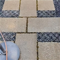 庭院装饰 老石板台阶石厂家 黄砂岩条石地面 红条石