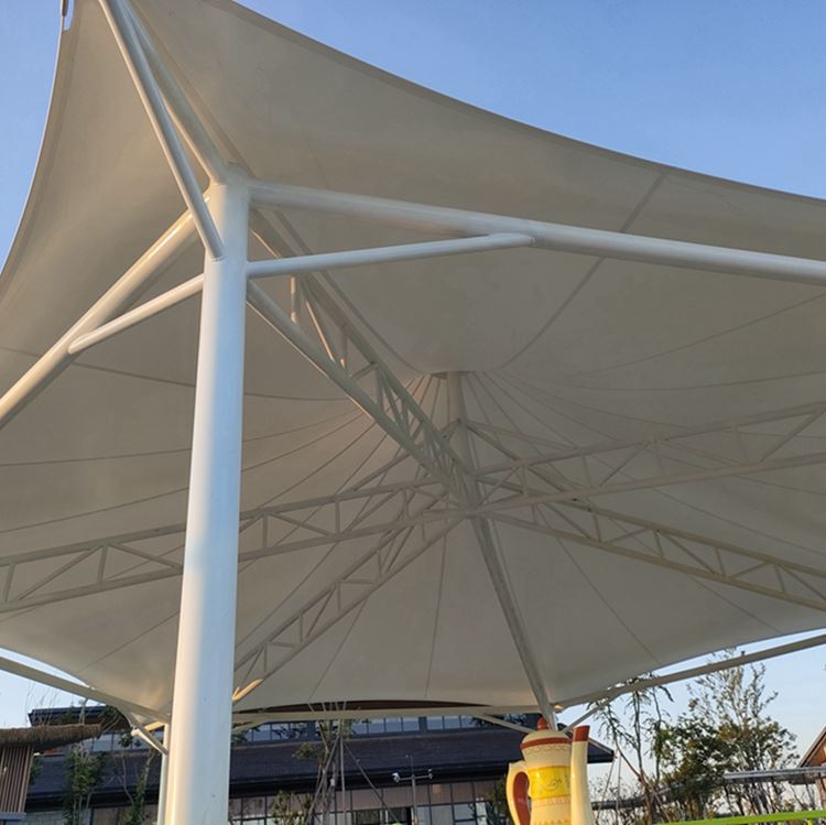 厚朴膜结构 中学生游乐场膜结构 工程承包 隔热保温性能好