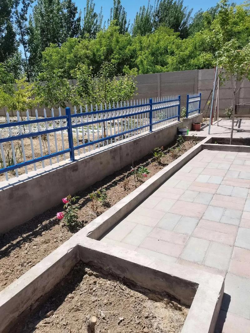 加厚锌钢护栏方管组装围栏学校防盗防攀爬翻越栅栏安装方便 