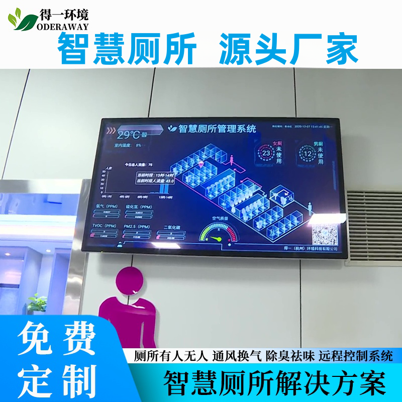 智慧公厕管理系统监控厕所