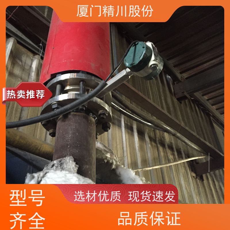 精川股份 皮革厂 过热蒸汽流量计 分体式温压补偿 服务量少