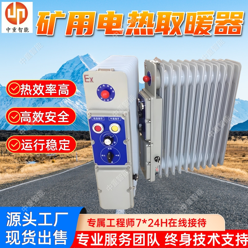 矿用电热取暖器 9片11片防爆电热油汀 热效率高 适用范围广