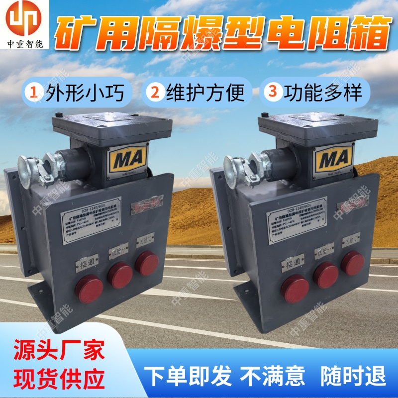 矿用隔爆兼本安型低压漏电试验电阻箱 DZB-1140/660/380/127