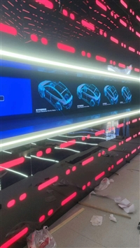 广西三维立体投影展示柜租赁