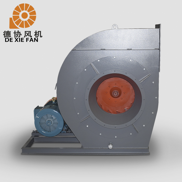  Y9-38锅炉鼓风机 30KW铁化炉风机 大功率低噪音工业通风机  德协