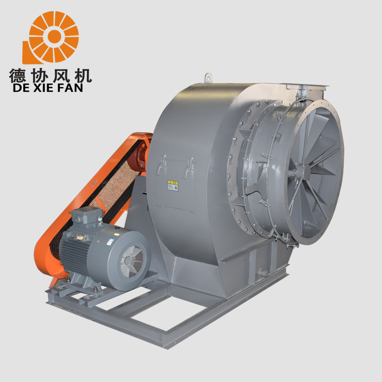 Y4-68锅炉鼓引风机 低噪音锅炉热风机 110KW耐磨引风机 德协