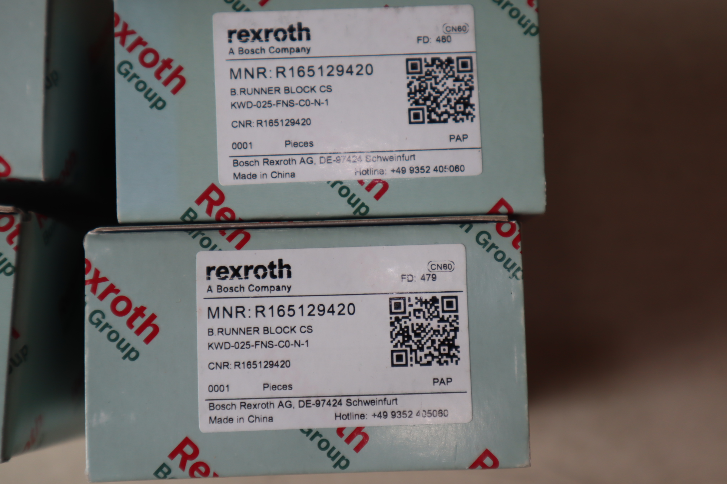 R165129420 KWD-025-FNS-C0-N-1 德国力士乐REXROTH滑块