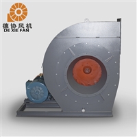 Y9-38锅炉鼓风机 30KW铁化炉风机 大功率低噪音工业通风机 德协