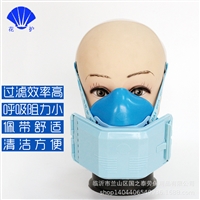 防尘口罩3100自吸过滤式 防颗粒工业粉尘呼吸器 头戴式半面罩