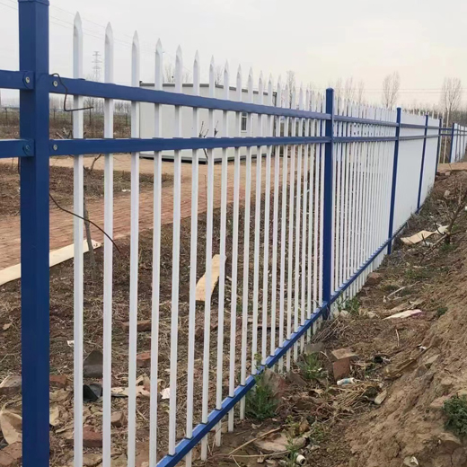 园区围墙栅栏庭院围栏网锌钢道路护栏安装方便 