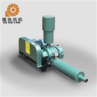 德协 50增氧三叶罗茨风机  曝气增养鱼塘用风机 养虾用增氧风机