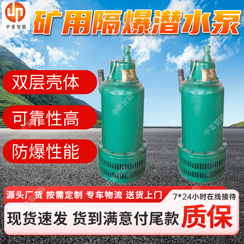 BQS60-36-15/N隔爆潜水泵 不锈钢离心式排水设备 易于维修