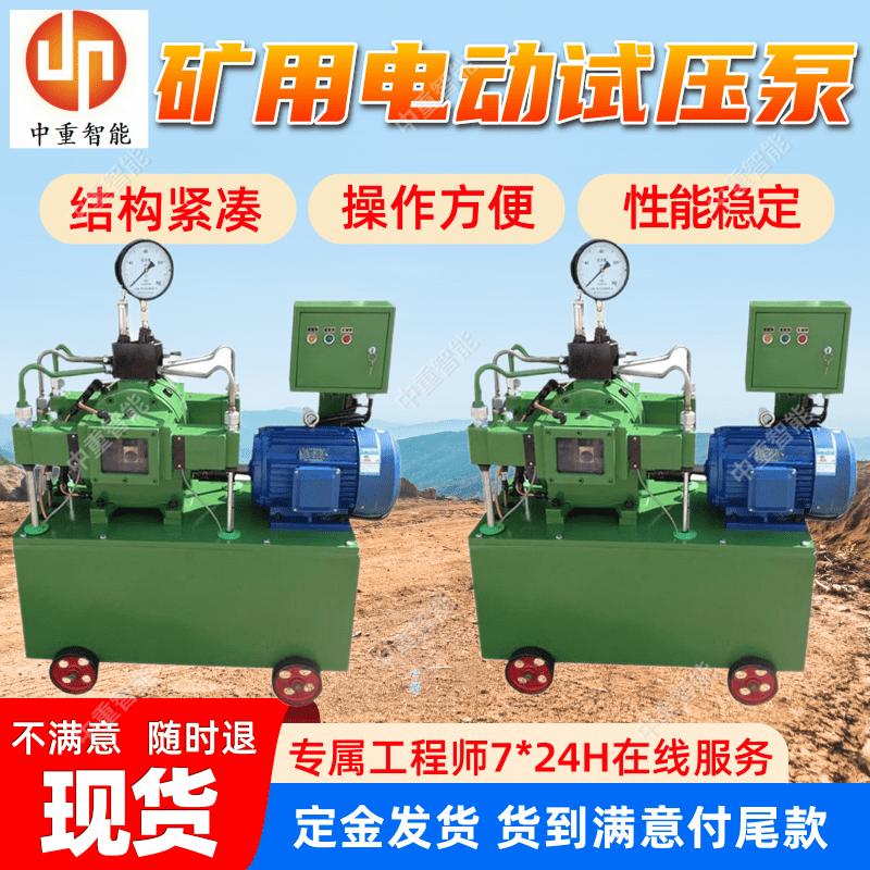 4DSY-10电动试压泵 便携式管道测压泵 结构紧凑