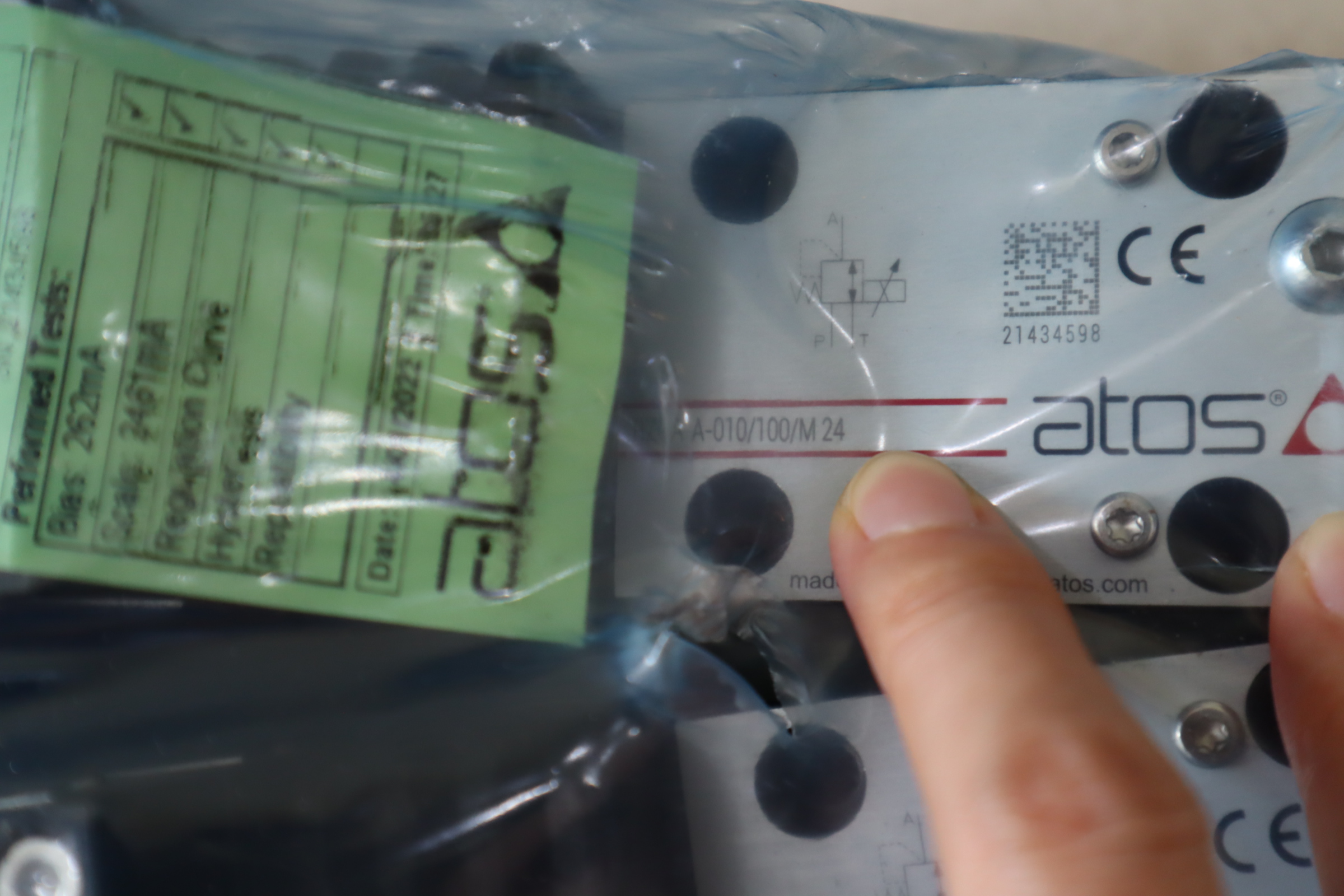 RZGA-A-010/100/M 24 意大利阿托斯ATOS比例阀