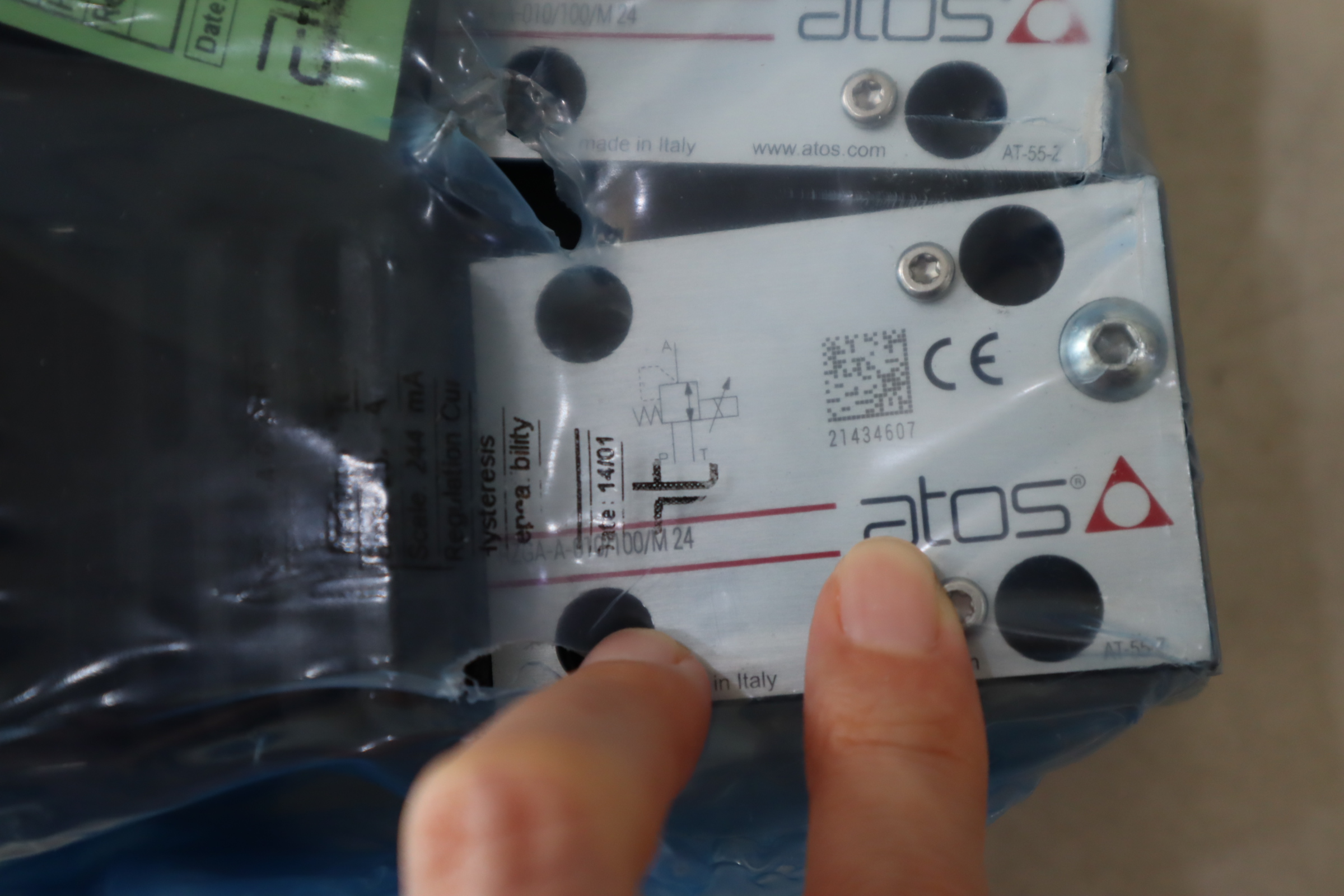 RZGA-A-010/100/M 24 意大利阿托斯ATOS比例阀