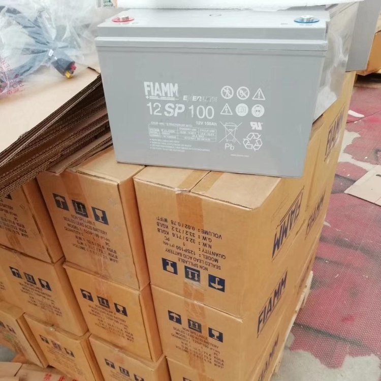 FIAMM非凡蓄电池 12SP100 12V100AH应急储能UPS电源后备储能电池