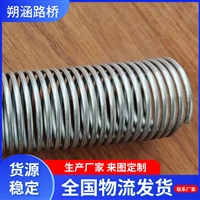 供应不锈钢渗水弹簧管 沥青下路面排水管 螺旋裹丝钢管