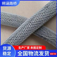 供应桥梁工程弹簧加丝管 渗水弹簧钢管 黑色裹丝弹簧管 支持定制