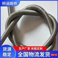 供应弹簧钢管 不锈钢渗水弹簧管 集水井裹丝管支持定制 排水顺畅