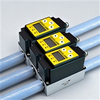 G1/2 G3/4 1寸 可定制型数字微流量计 涡轮流量温度传感器