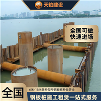 辽宁钢板桩丰富施工经验 欢迎致电咨询