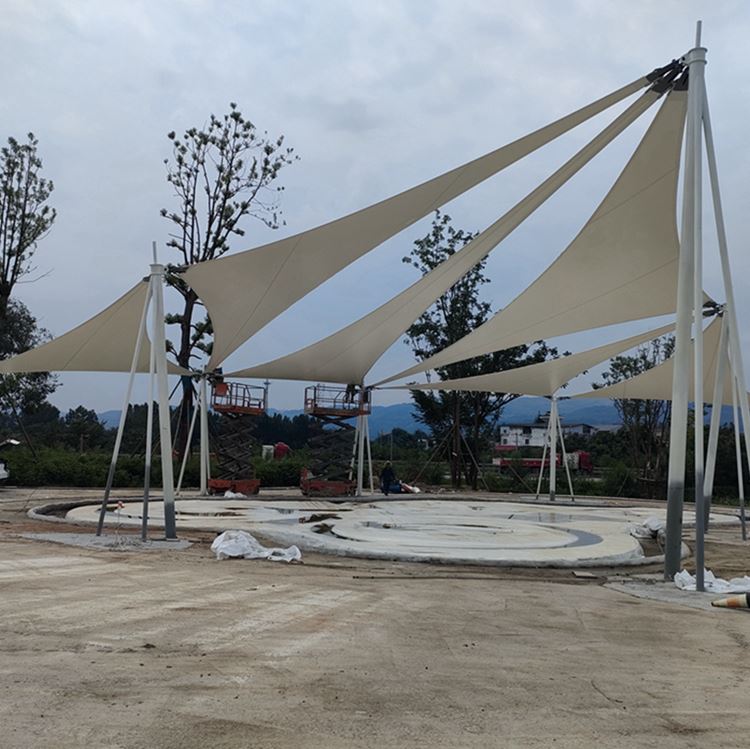 厚朴膜结构 亲子乐园膜结构 遮风避雨 不易变形 外形美观