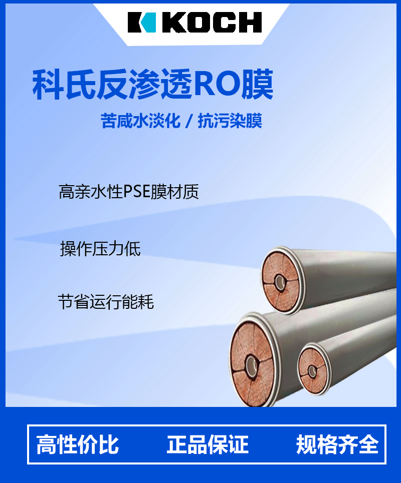 科氏 ro膜 反渗透设备过滤膜组件 中水回用 垃圾渗滤液处理设备