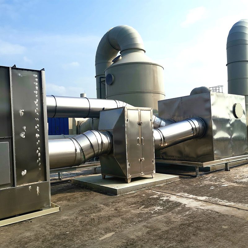 活性炭吸附浓缩+催化燃烧CO设备 大风量低浓度VOCs治理工程滨特尔