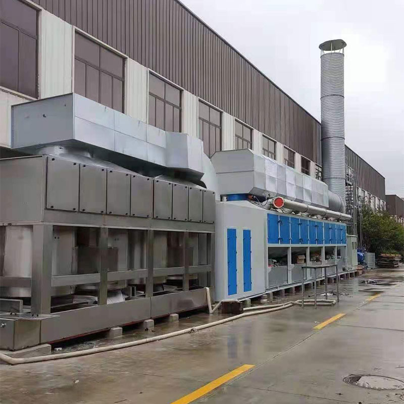 PP喷淋塔废气处理设备洗涤水淋塔脱硫除尘酸雾净化塔厂家定做