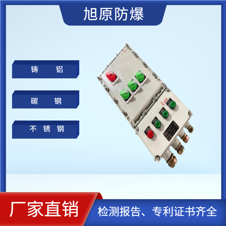 化工厂污水处理用防爆控制箱 排污泵触摸屏电控柜 照明动力检修 