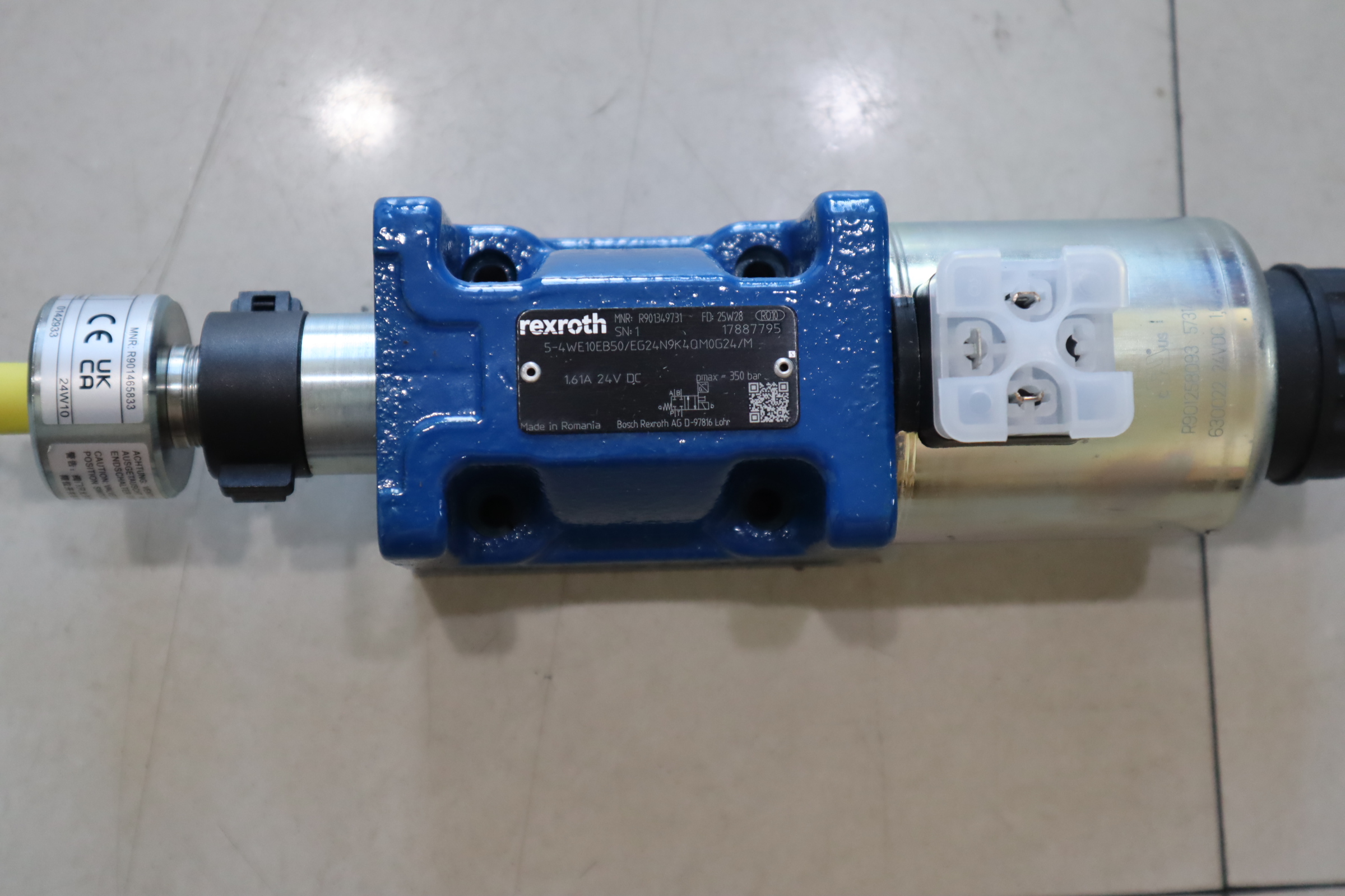 R901349731 5-4WE10EB50/EG24N9K4QM0G24/M 力士乐REXROTH比例阀