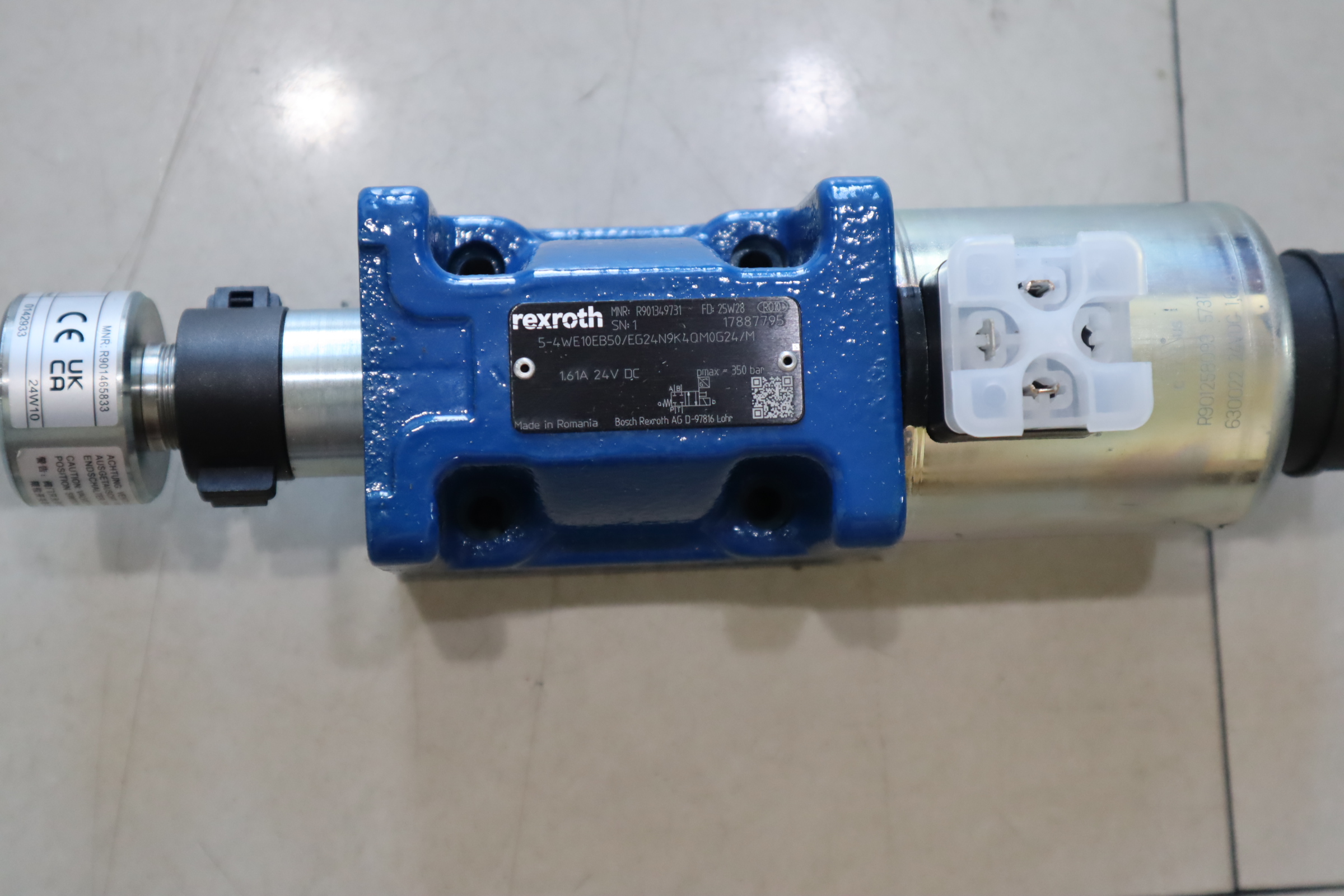 R901349731 5-4WE10EB50/EG24N9K4QM0G24/M 力士乐REXROTH比例阀