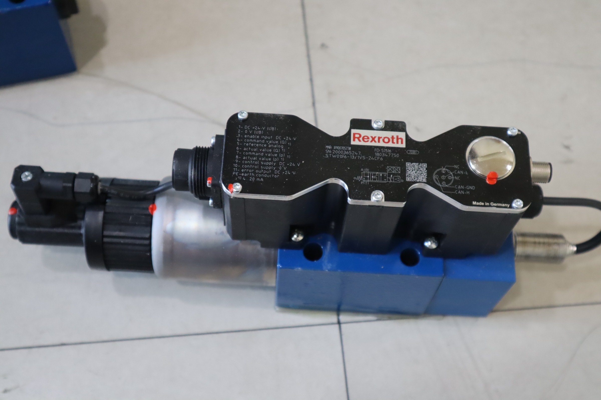 STW0196-13/1V5-24CF6 R900705778 德国力士乐REXROTH比例阀