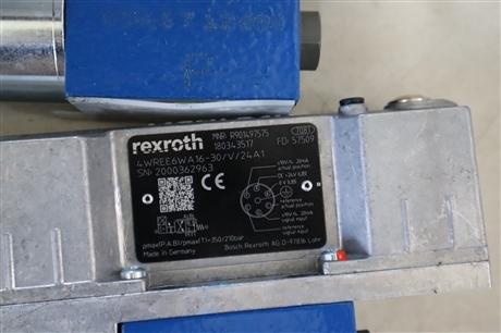 4WREE6WA16-30/V/24A1 R901497575 力士乐REXROTH比例阀