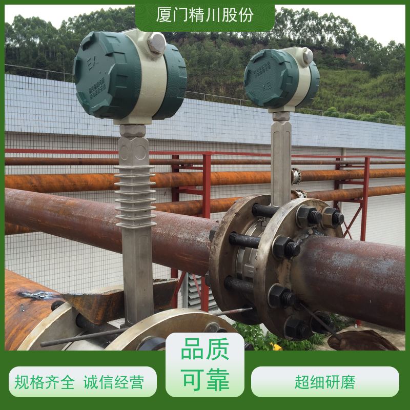 精川股份 合成革厂 导热油热量表 耐高温400度 带接线说明