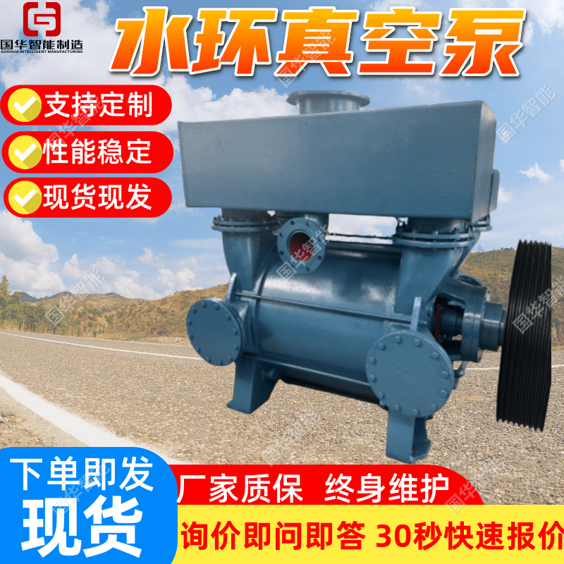 卧式水环真空泵 现货现发运行平稳 矿用真空泵装置