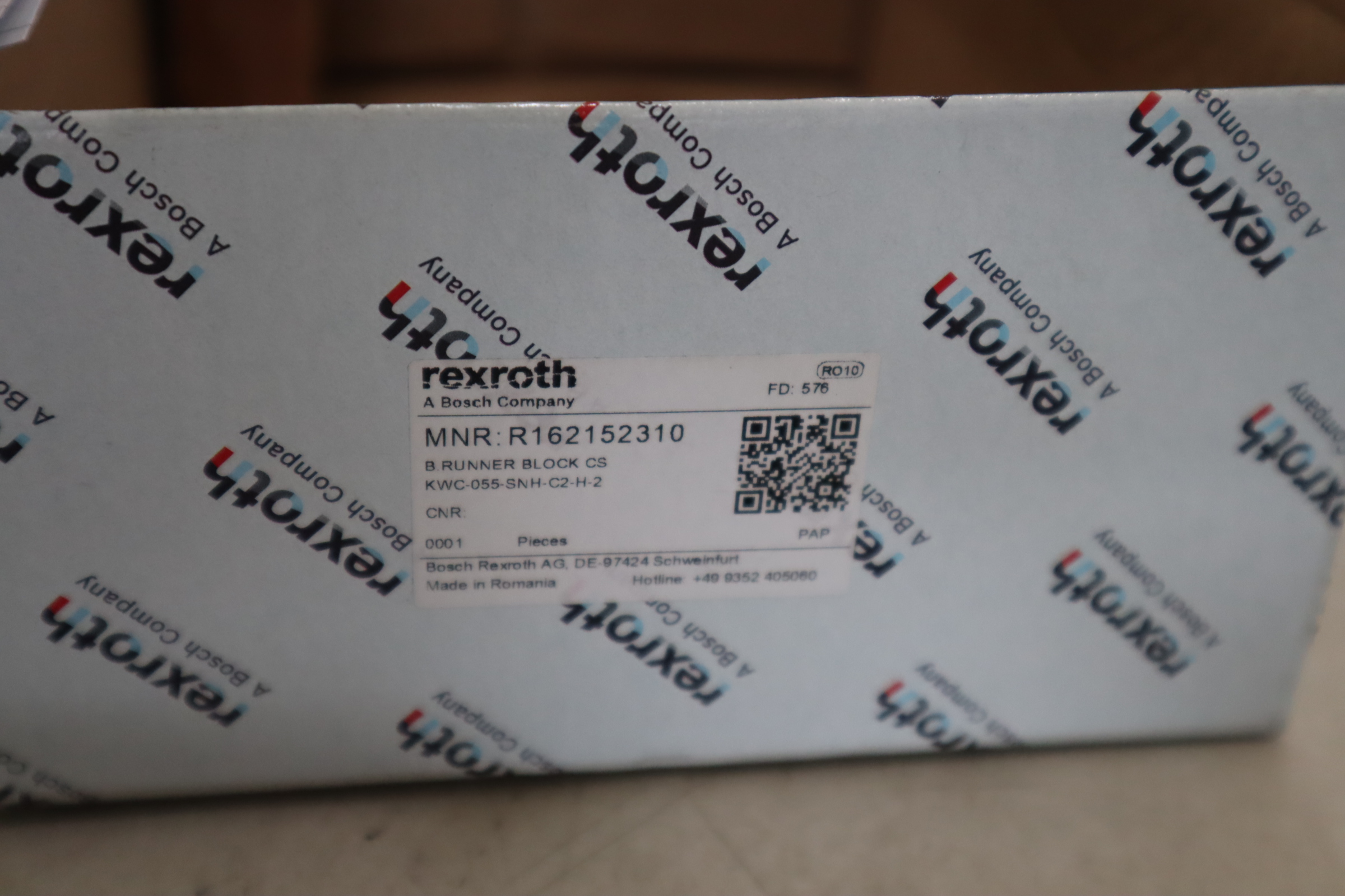 R162152310 KWC-055-SNH-C2-H-2 德国力士乐REXROTH滑块