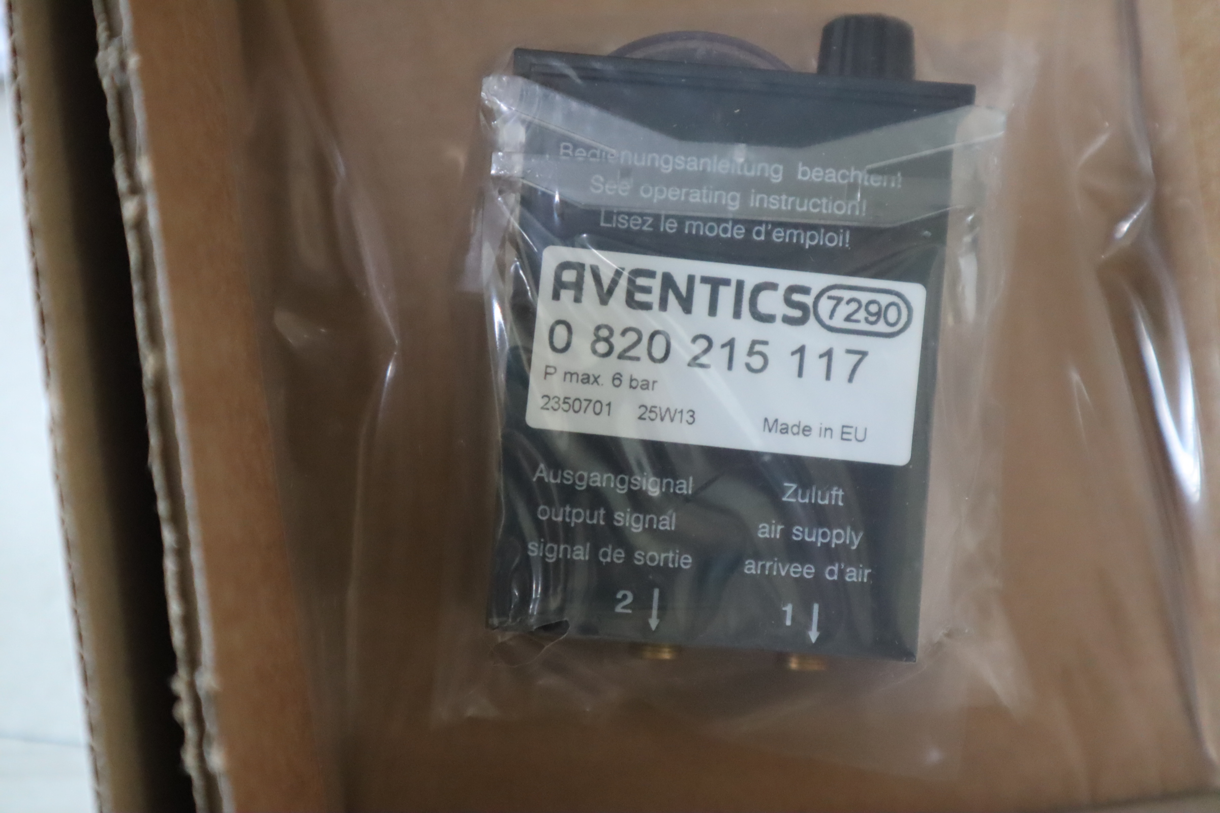 0821300924 0820019967 20215117 AVENTICS安沃驰