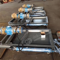 DPZ-100电液动平板闸门 污水截止阀